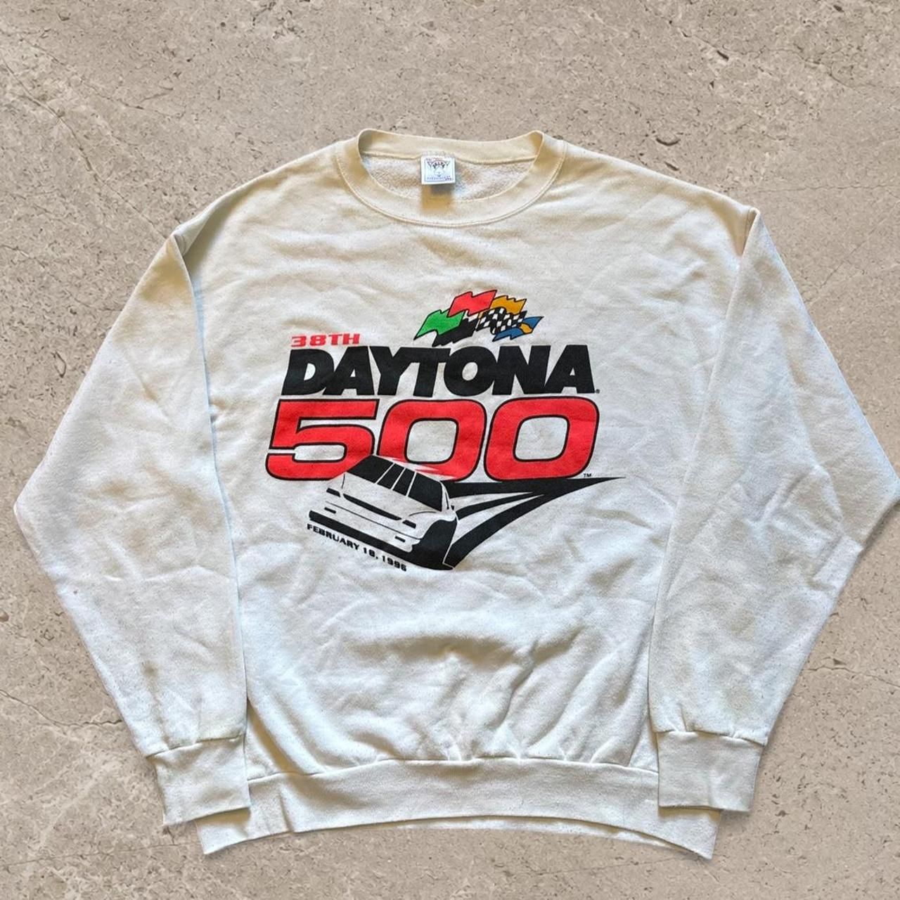 Vintage Mens Nascar Daytona Crewneck Sz Xl